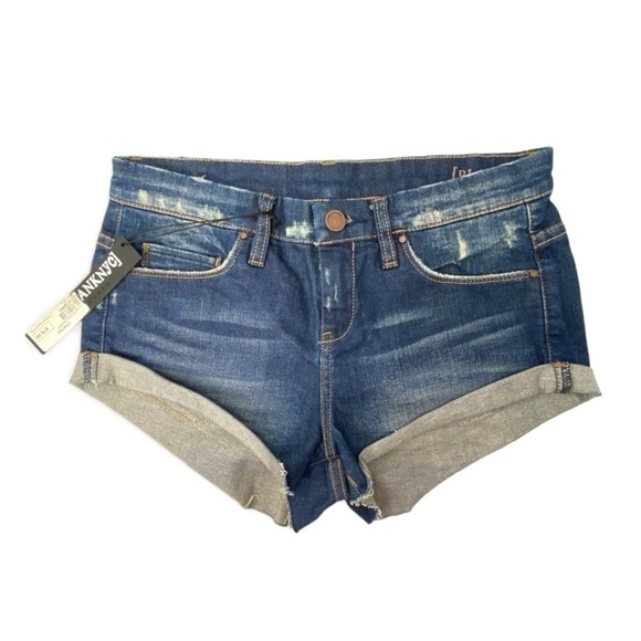 Blank NYC Jean Shorts “Twerk” Denim Size 26 = 4 nyc Cutoffs Cut Offs New NWT - Picture 1 of 7